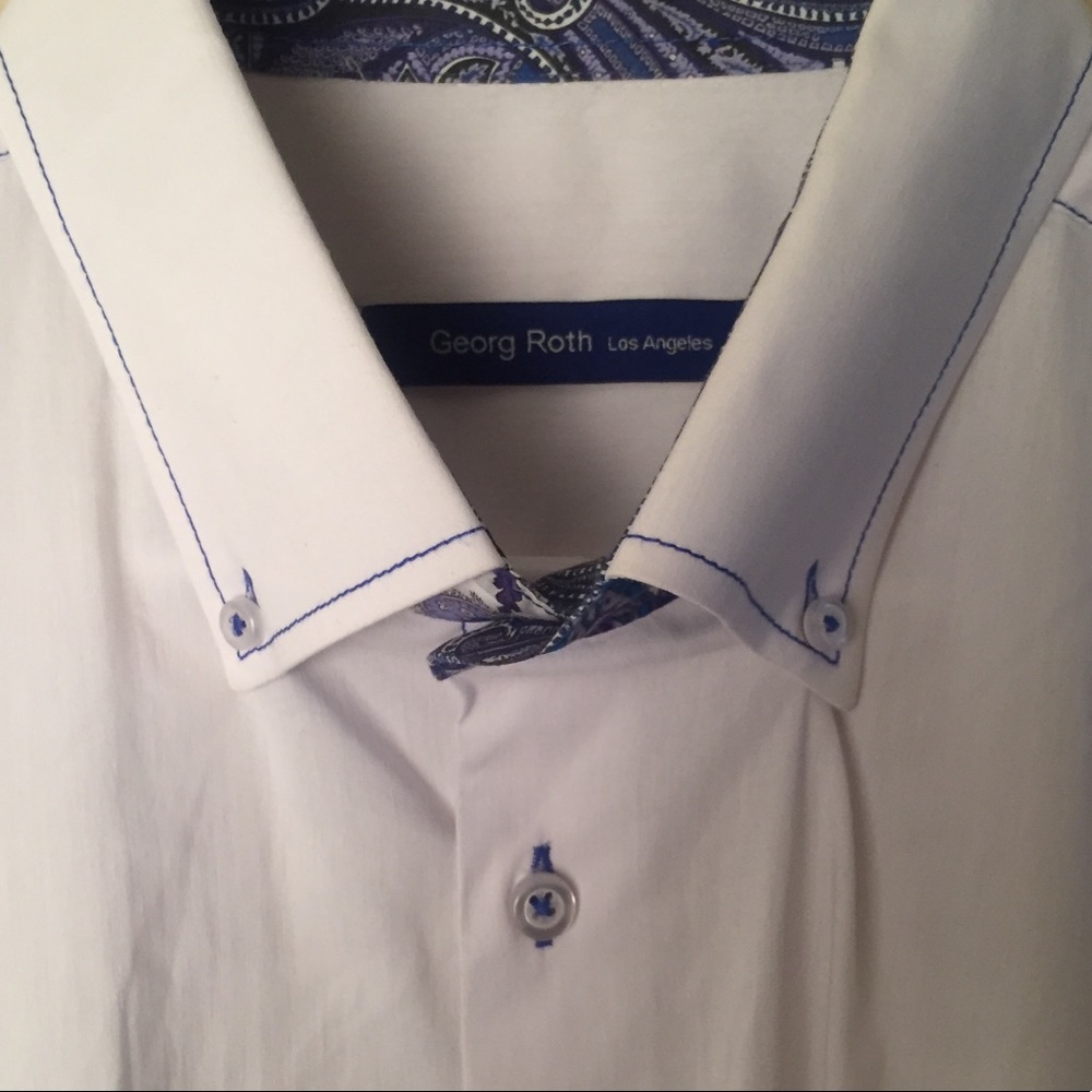 **BOGO** Georg Roth Los Angeles White button up